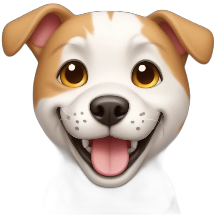 smile dog and cat emoji