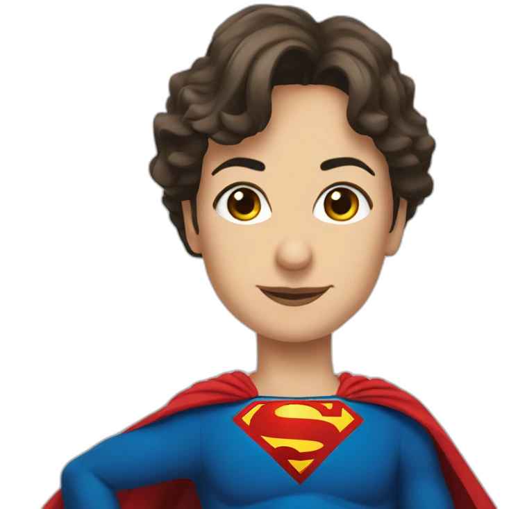 ada colau superman emoji