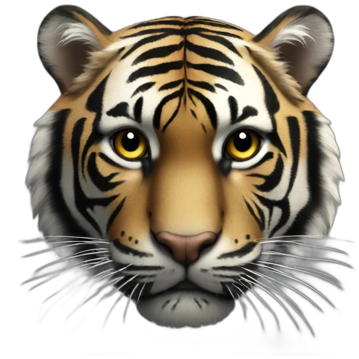 all BLACK Tiger emoji