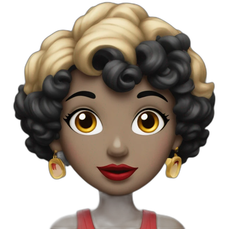 Betty boop emoji