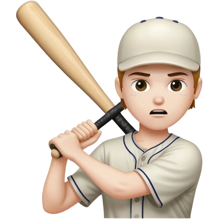 baseball bat hitting head emoji