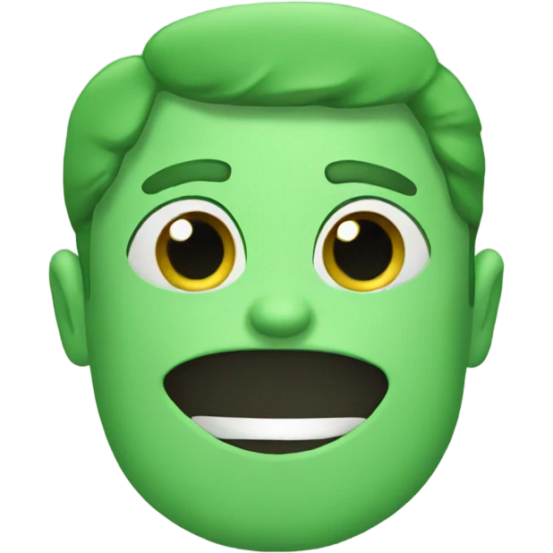 Green emoji