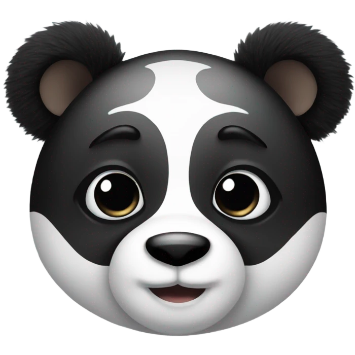 panda with no eyeliner emoji
