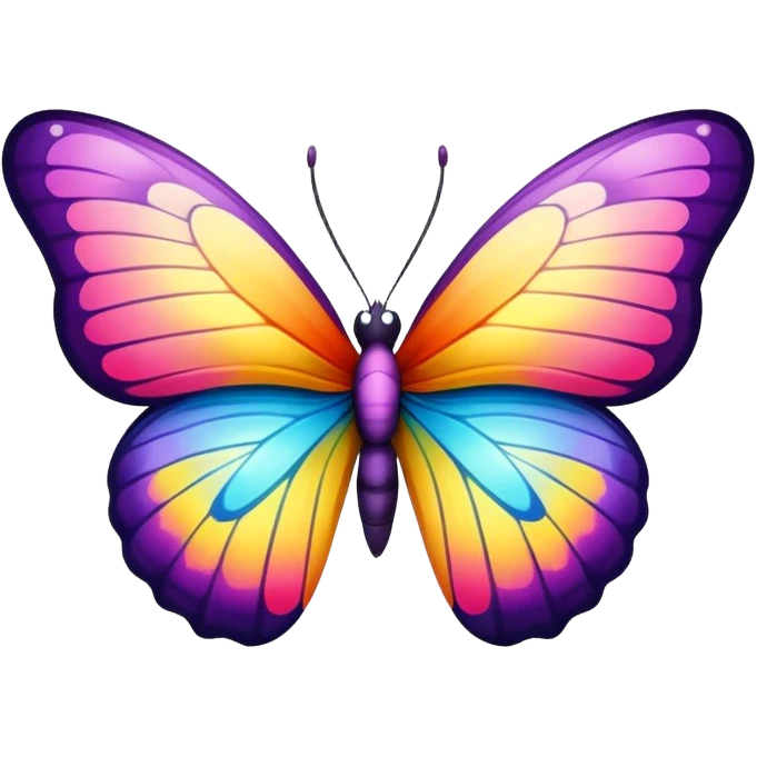 Pretty butterfly  emoji
