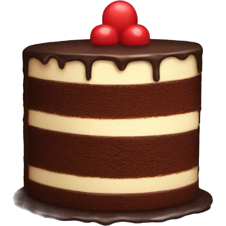Mean cake  emoji
