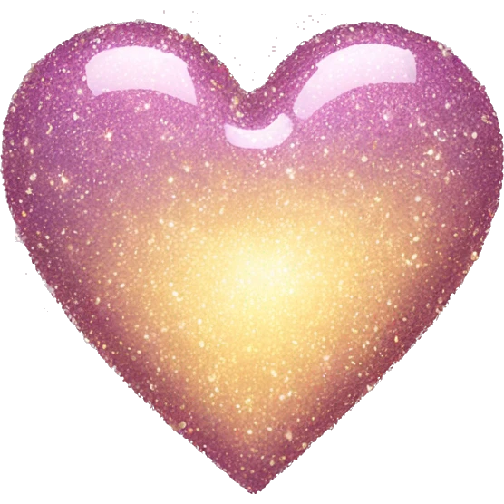 sparkly heart emoji