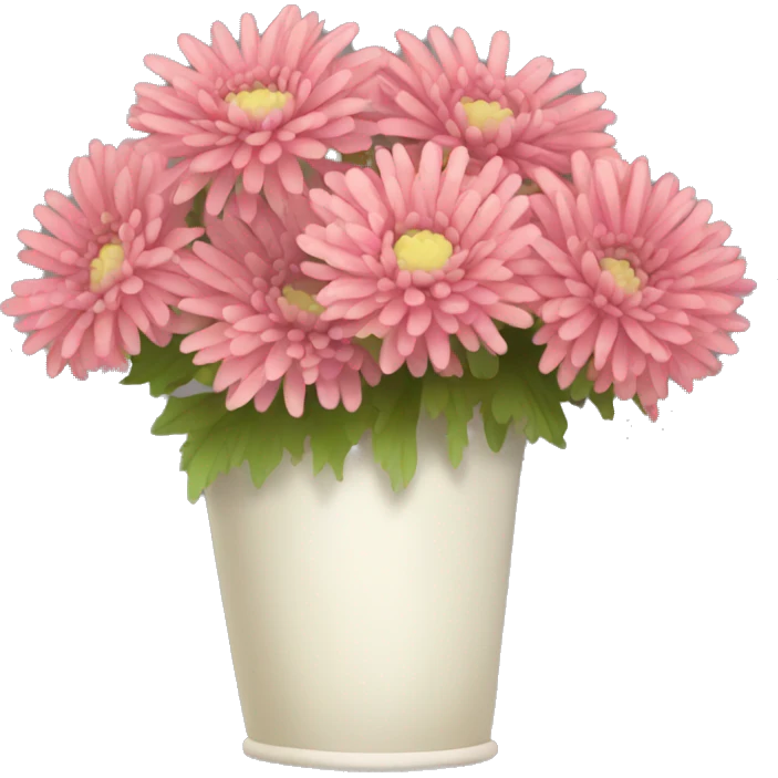 Pretty Bouquet of chrysanthemums  emoji