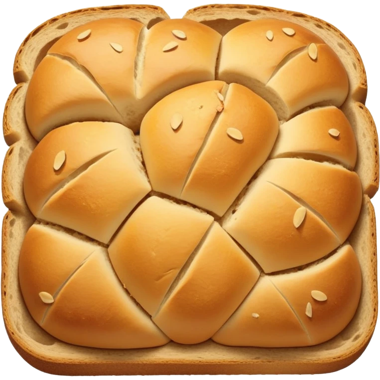 Broken bread emoji