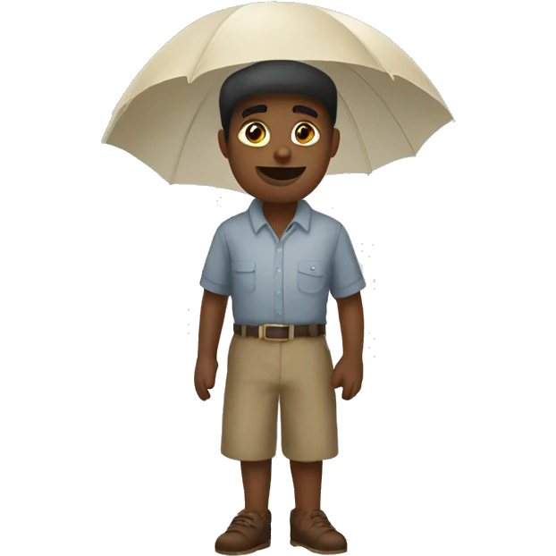 Kobieta z parasolką emoji