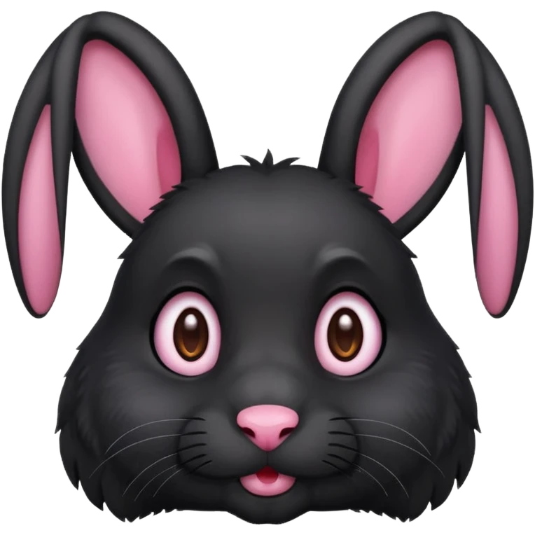 conejo negro emoji
