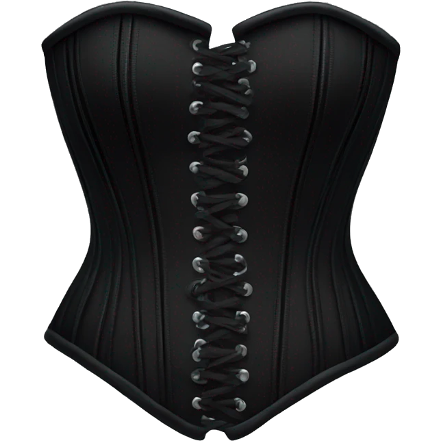 Black corset emoji