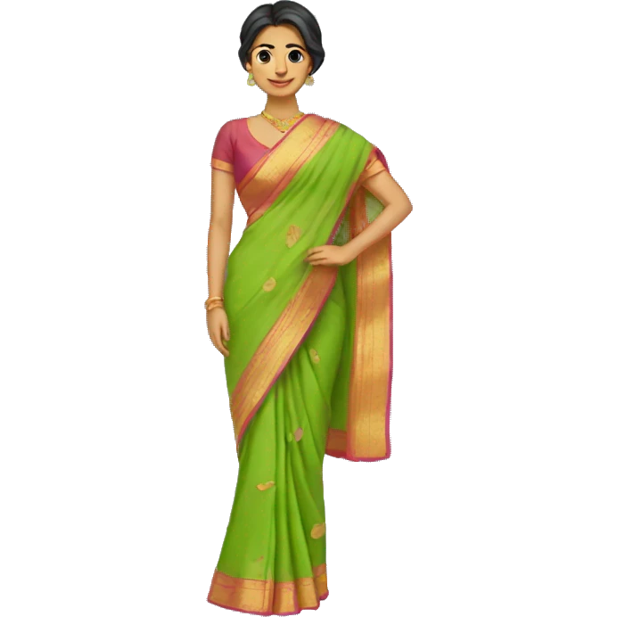 Saree emoji