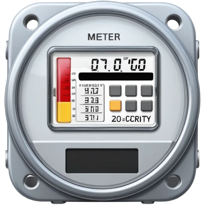 electricity meter emoji
