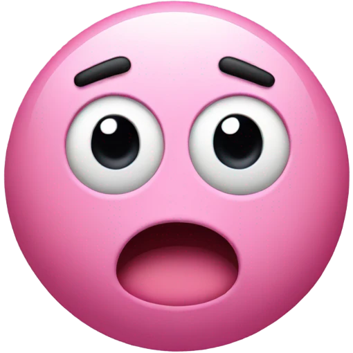 Mouthless Kirby emoji