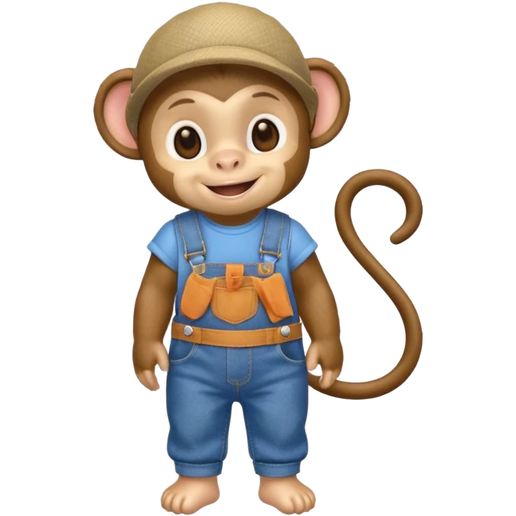 changuito con overol  emoji