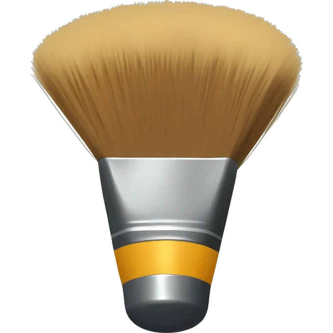  brush with paint emoji