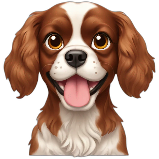 Ruby Charles Spaniel emoji