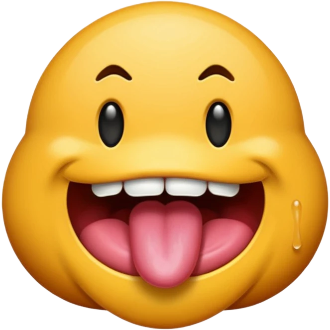 Rolling tongue sound  emoji