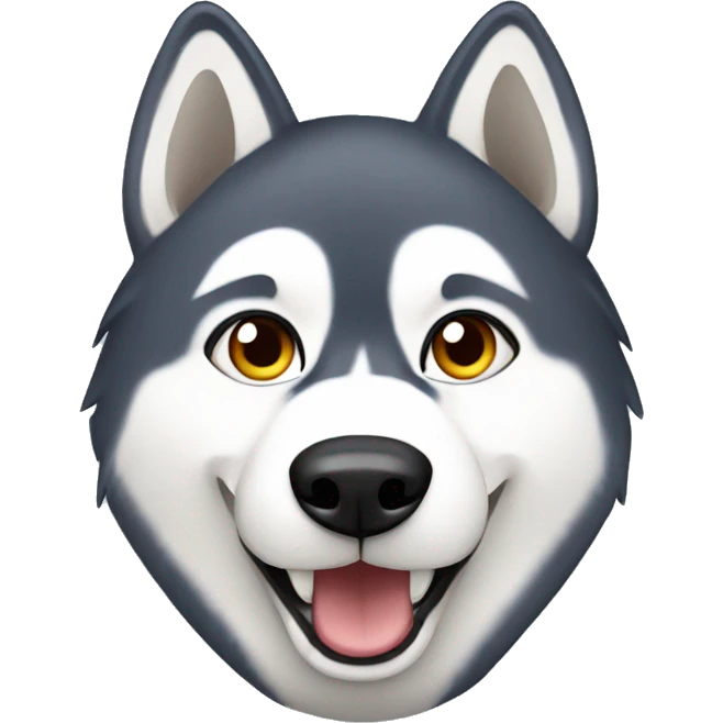 Husky that dig emoji