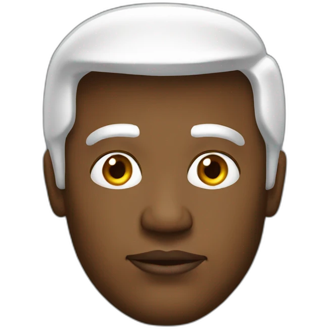 black Donald trump emoji