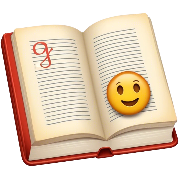 book English grammar emoji