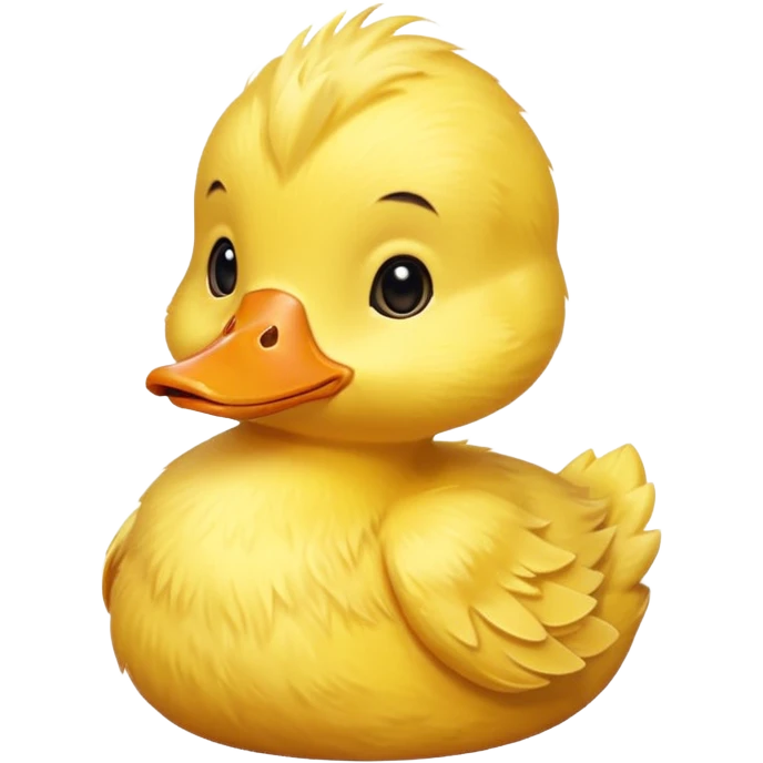 Duck baby  emoji