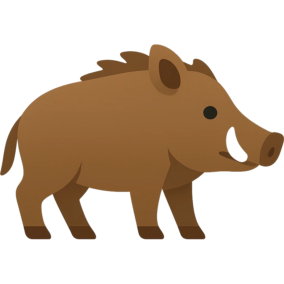 Boar emoji