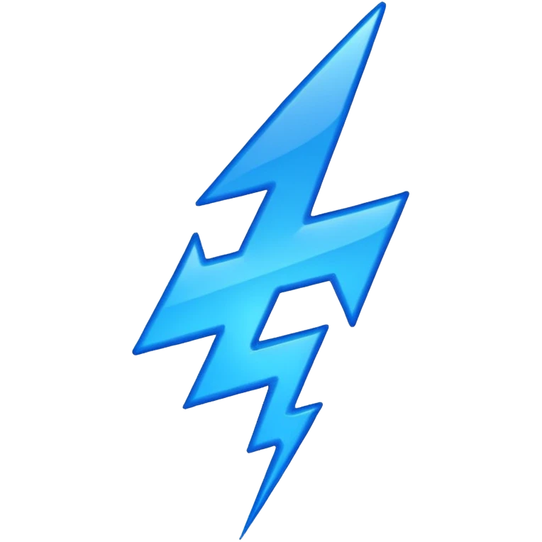 lightning emoji emoji