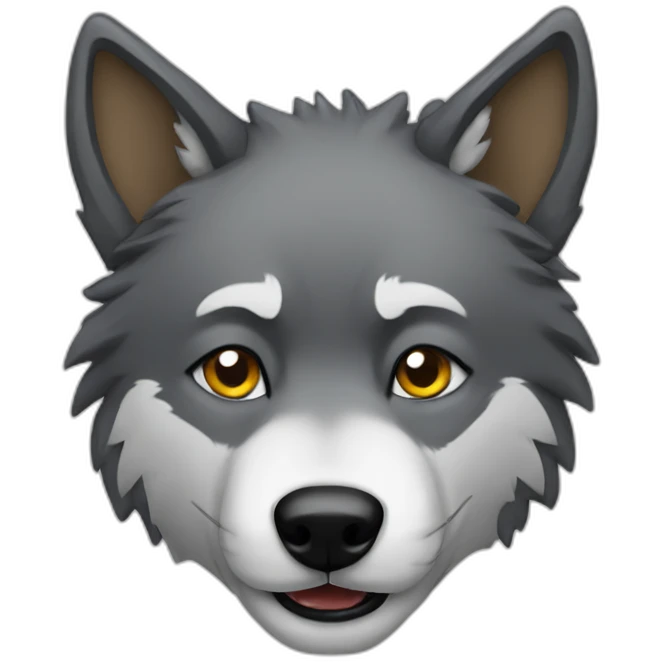 Wolf emoji