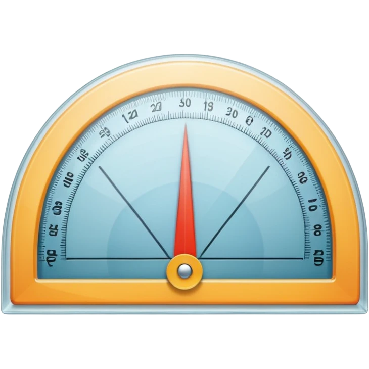 "📏" This emoji is for ruler. Then make an emoji for protractor. Which is real emoji type like the givel emoji