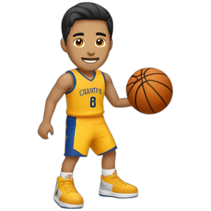 pinoy playing basketball emoji