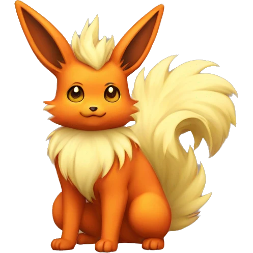 Flareon full body emoji