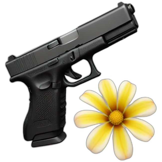 Glock flower emoji