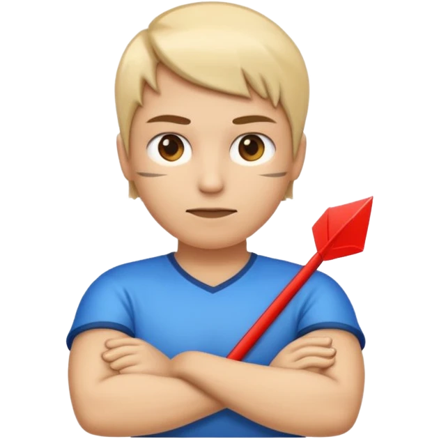 Freezing face emoji, American flag emoji, person with arms crossed emoji, glossy right-pointing arrow, all arranged in a single horizontal line, highly polished game UI style. emoji