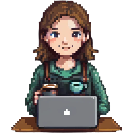 developer with laptop and coffee emoji