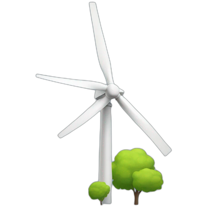 wind turbine emoji