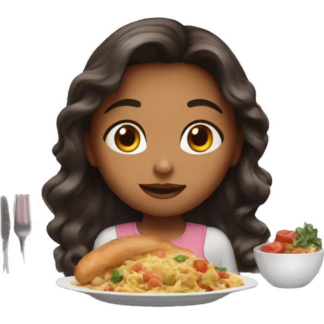 girl dinner emoji