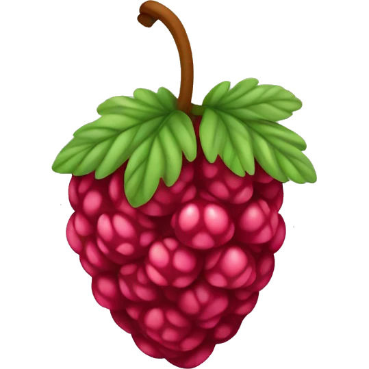 raspberry emoji