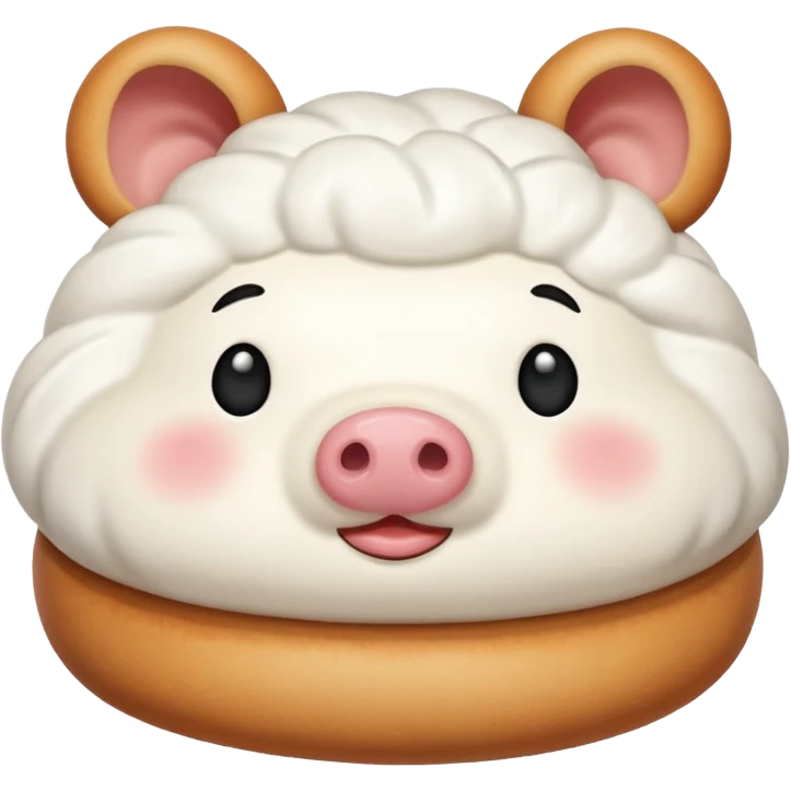 one pork bun emoji
