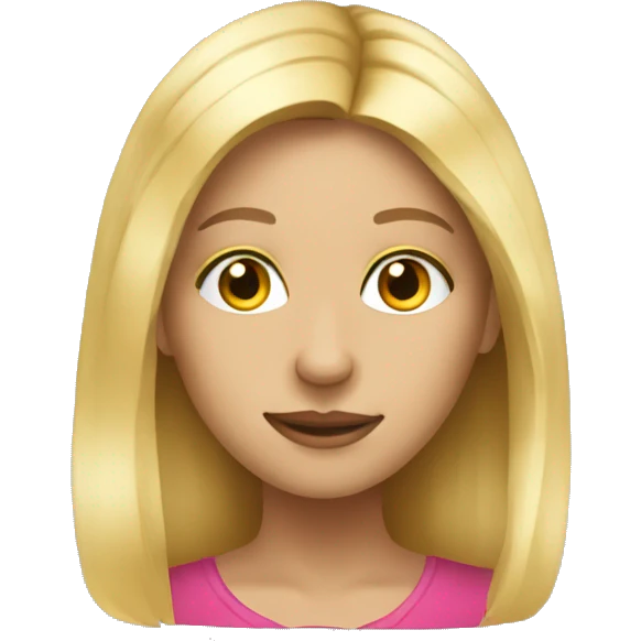 21 year old blonde girl studying psychology emoji