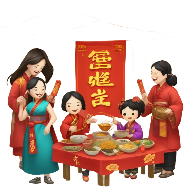 Lunar new years emoji