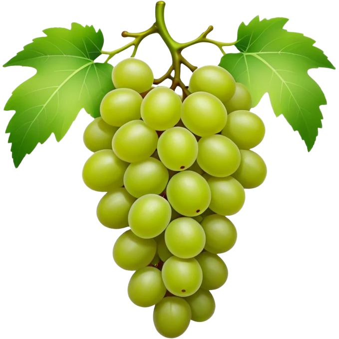 matcha colored grapes emoji
