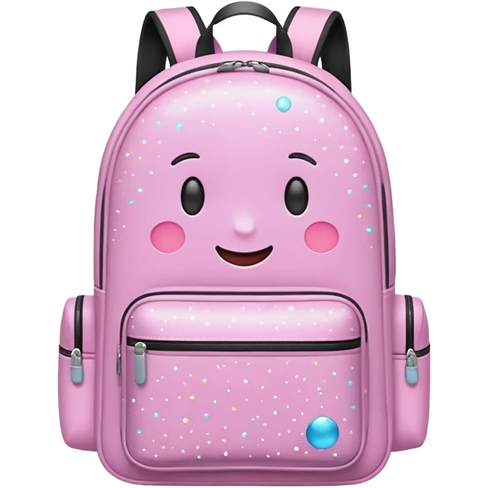 Pack & Go
A cheerful emoji-style travel backpack with small sparkles around it, symbolizing excitement for a new journey. Simple flat style, pastel tones, white background. emoji