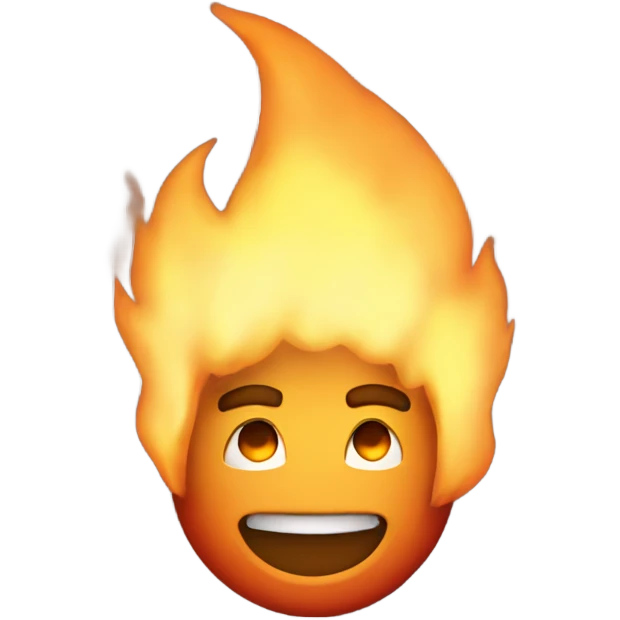 Super fire lit emoji