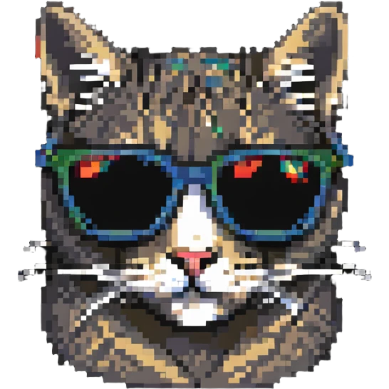 cat wearing sunglasses emoji