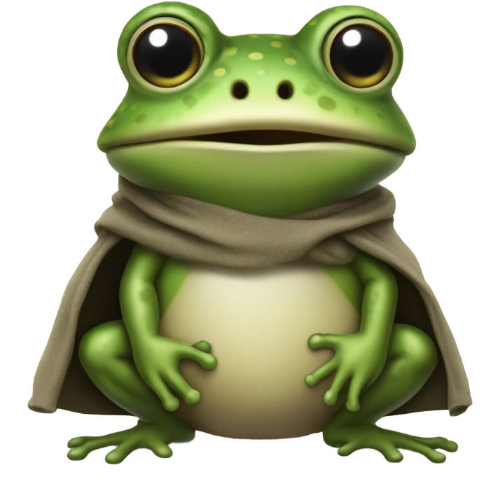 Hobbit frog  emoji