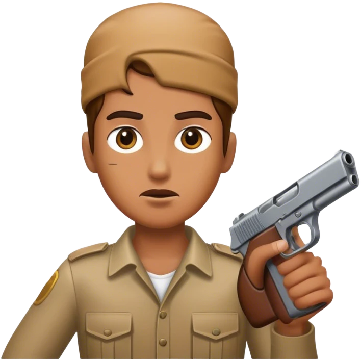 Gun to my head emoji