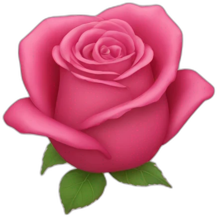 Coeur rose emoji