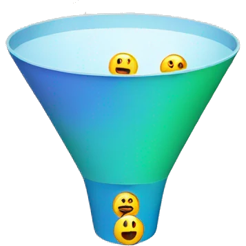 funnel sales with emojis  emoji