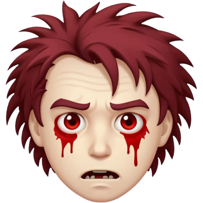 The guy needs to look completely crazy emoji